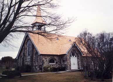 Little Stone Church on Mackinac Island